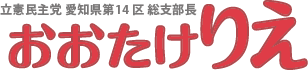 愛知県議会議員おおたけりえ